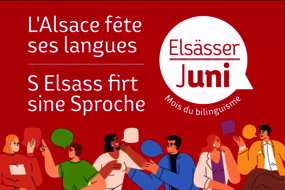 Affiche : l'Alsace fête ses langues